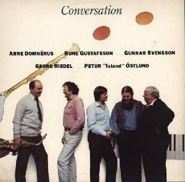 Arne Domnérus, Rune Gustafsson, Gunnar Svensson, Georg Riedel, Petur "Island" Östlund – Conversation (LP)