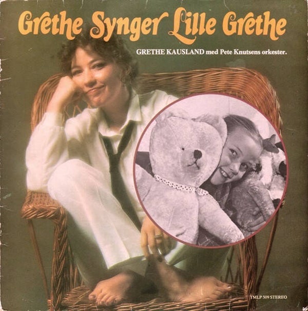 Grethe Kausland Med Pete Knutsens Orkester – Grethe Synger Lille Grethe (LP)