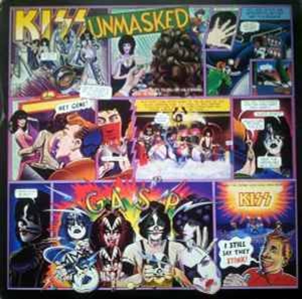Kiss ‎– Unmasked (Misprint) (LP)