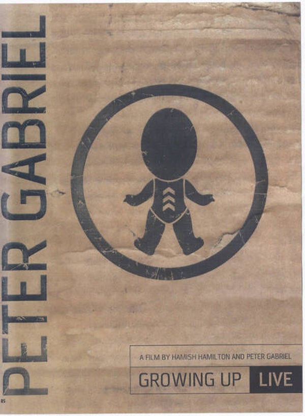 Peter Gabriel – Growing Up Live (DVD)