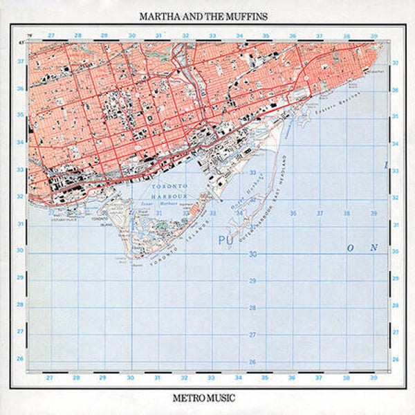 Martha And The Muffins ‎– Metro Music (LP)