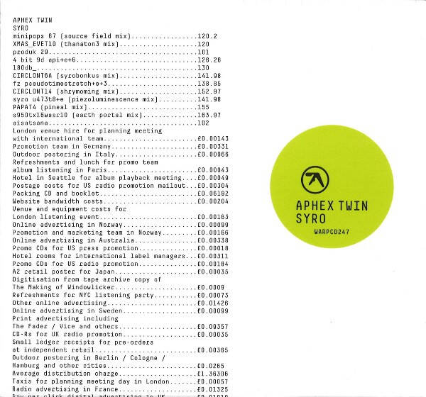 Aphex Twin – Syro (CD)