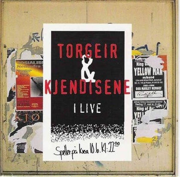 Torgeir & Kjendisene – I Live (CD)