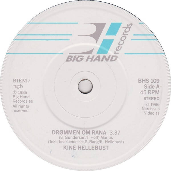 Kine Hellebust – Drømmen Om Rana (7")