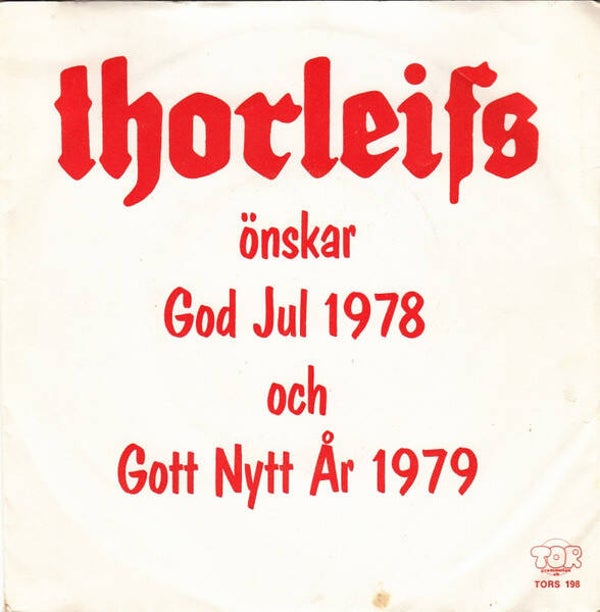 Thorleifs – Önskar God Jul 1978 Och Gott Nytt År 1979 (7")