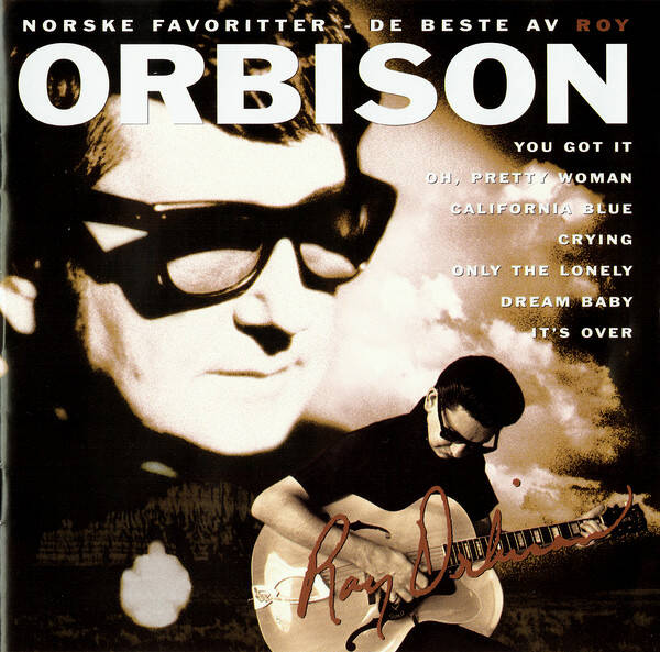 Roy Orbison – Norske Favoritter - De Beste Av Roy Orbison (CD)