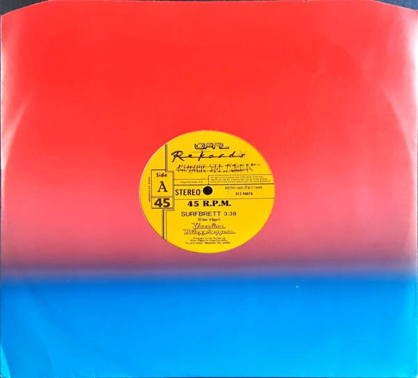 Vazelina Bilopphøggers – Surfbrett / Musikk Tel Arbe' (12" maxi)