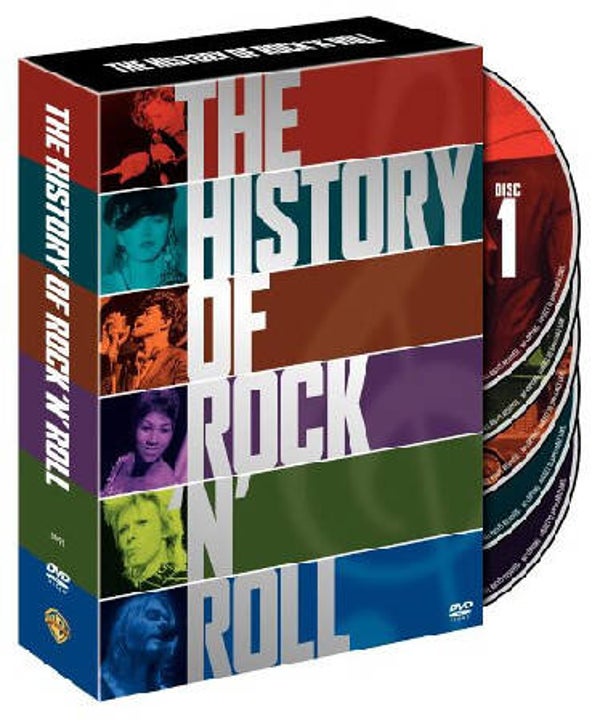 Diverse - The History Of Rock'n'roll (5 DVD)