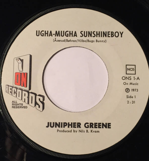Junipher Greene ‎– Ugha-Mugha! / Easy Flying (7")