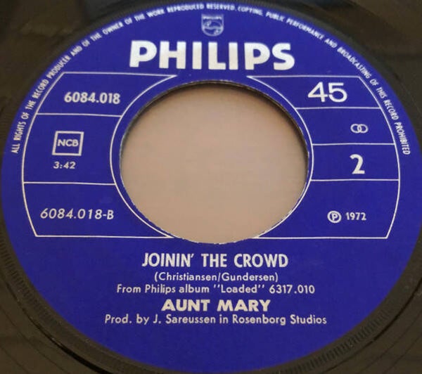Aunt Mary – G Flat Road (7")