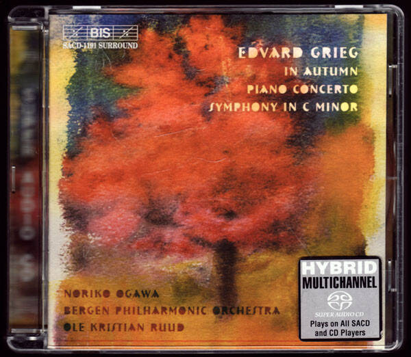 Edvard Grieg / Noriko Ogawa, Bergen Philharmonic Orchestra, Ole Kristian Ruud – In Autumn; Piano Concerto; Symphony In C Minor (SACD)