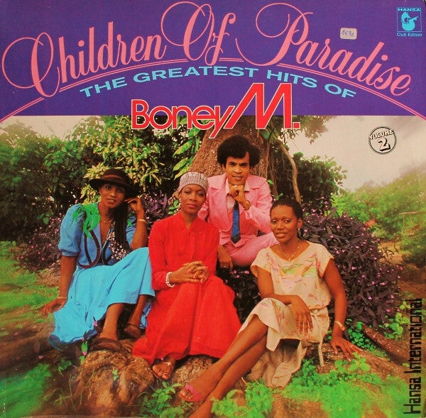 Boney M. – Children Of Paradise - The Greatest Hits Of - Volume 2 (LP)