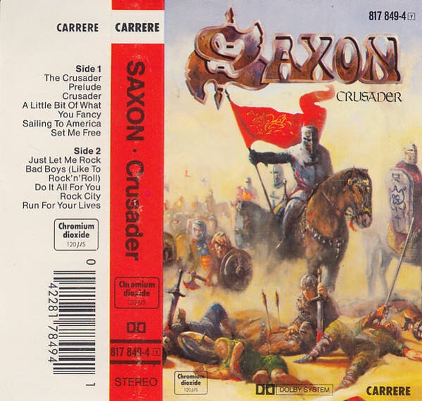 Saxon – Crusader (Kassett)