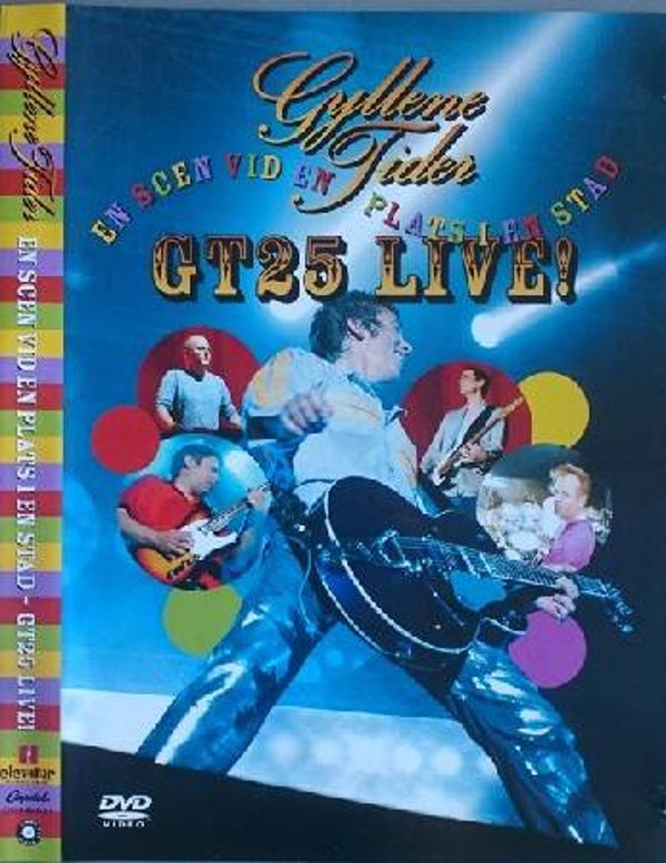 Gyllene Tider – En Scen Vid En Plats I En Stad - GT25 Live! (DVD)