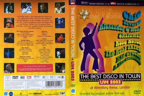 Diverse - The Best Disco In Town - Live 2003 At Wembley Arena, London (2 DVD)
