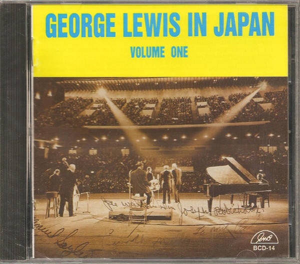George Lewis ‎– George Lewis In Japan Volume One (CD)