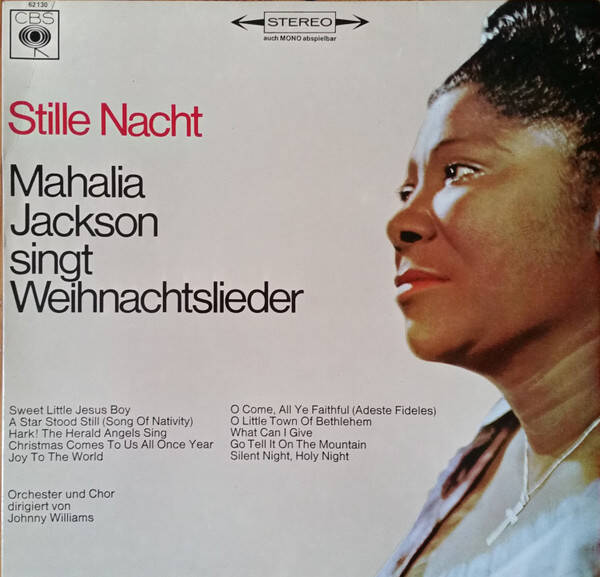 Mahalia Jackson – Stille Nacht - Mahalia Jackson Singt Weihnachtslieder (LP)
