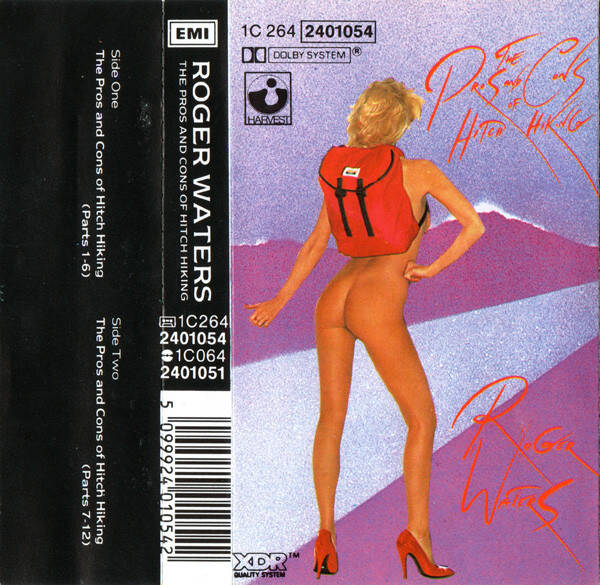 Roger Waters ‎– The Pros And Cons Of Hitch Hiking (Kassett)