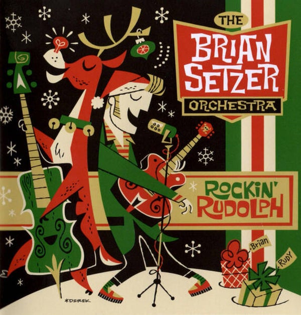 The Brian Setzer Orchestra – Rockin' Rudolph (CD)