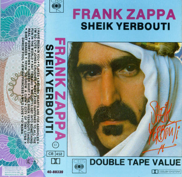 Frank Zappa – Sheik Yerbouti (Kassett)