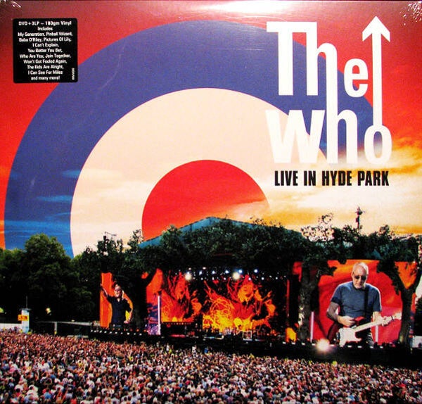 The Who – Live In Hyde Park (3LP + DVD)