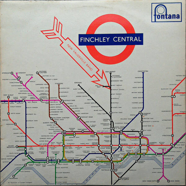 The New Vaudeville Band ‎– Finchley Central (LP)