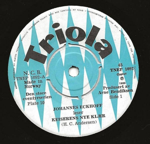 Johannes Eckhoff – Keiserens Nye Klær (7")