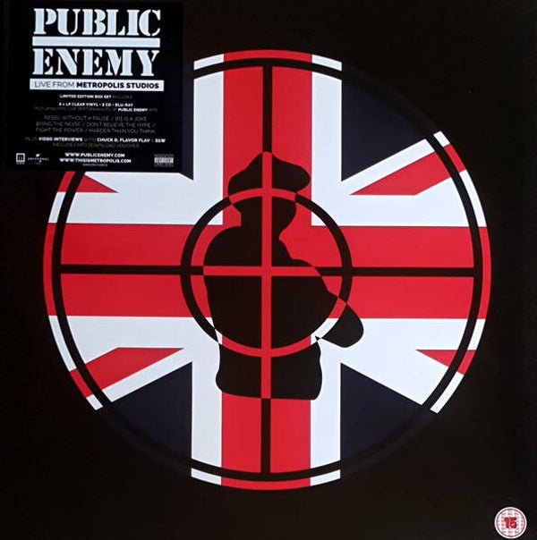 Public Enemy – Live From Metropolis Studios (2 LP + 2CD + Blu-ray)