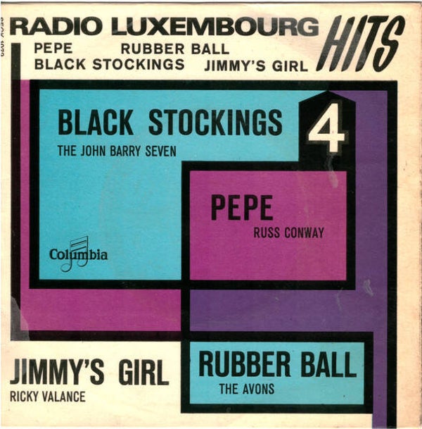 Diverse - Radio Luxembourg Hits 4 (7")