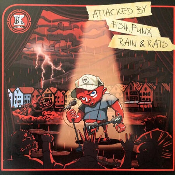 K Jell – Attacked By Fish, Punx, Rain & Rats (LP)