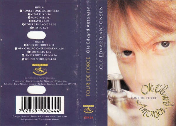 Ole Edvard Antonsen – Tour De Force (Kassett)