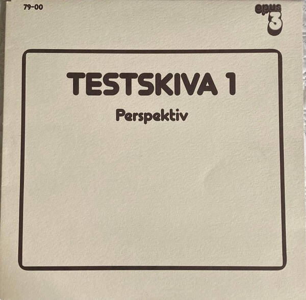 Diverse - Testskiva 1 (Perspektiv) (LP)