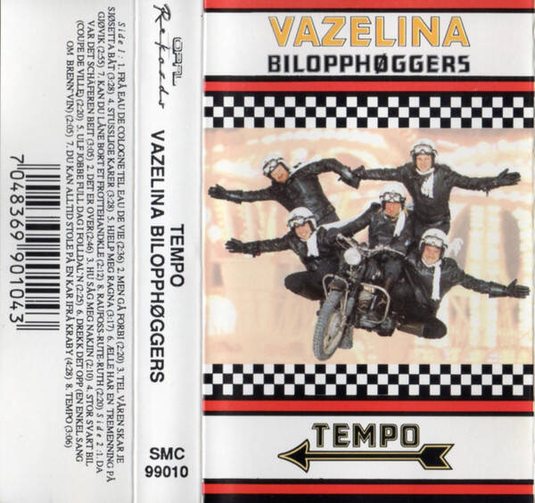Vazelina Bilopphøggers – Tempo (Kassett)
