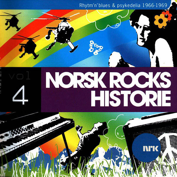 Diverse - Norsk Rocks Historie Vol 4 (Rhythm'n Blues & Psykedelia 1966-1969) (CD)