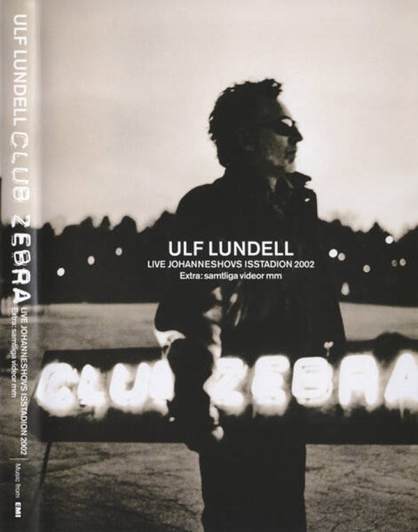 Ulf Lundell – Club Zebra Live Johanneshovs Isstadion 2002 (2 DVD)