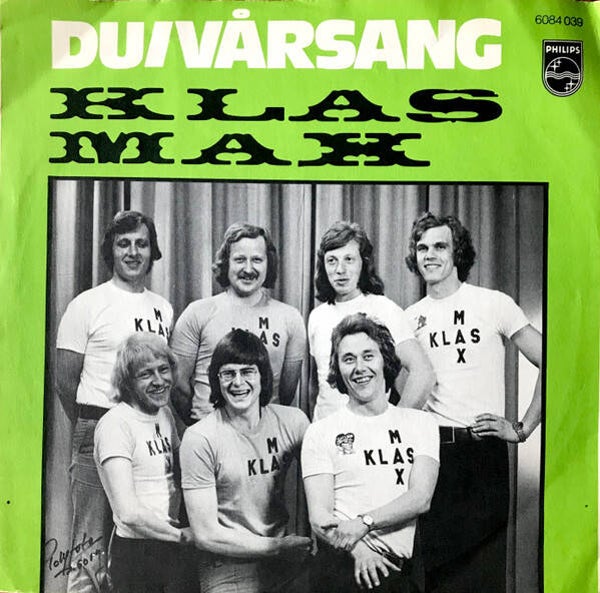 Klas Max – Du (7")