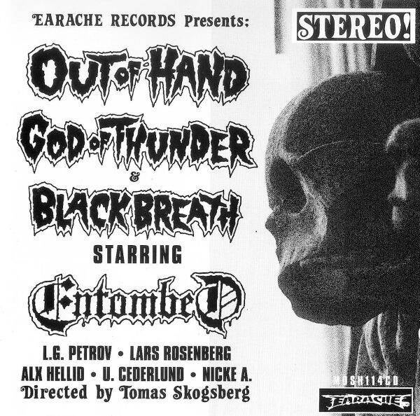 Entombed – Out Of Hand (CD, Maxi Singel)