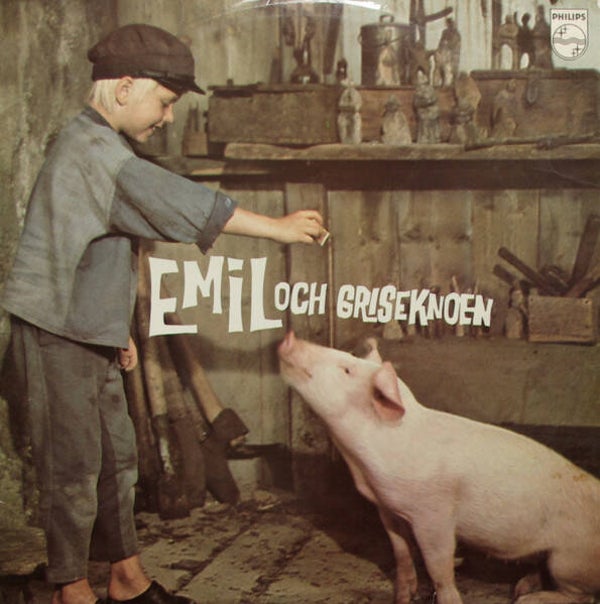 Astrid Lindgren – Emil Och Griseknoen (LP)