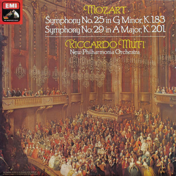 Wolfgang Amadeus Mozart – Sinfonien Nr.25 g-moll KV 183 / Sinfonien Nr.29 A-dur KV 201 (LP)