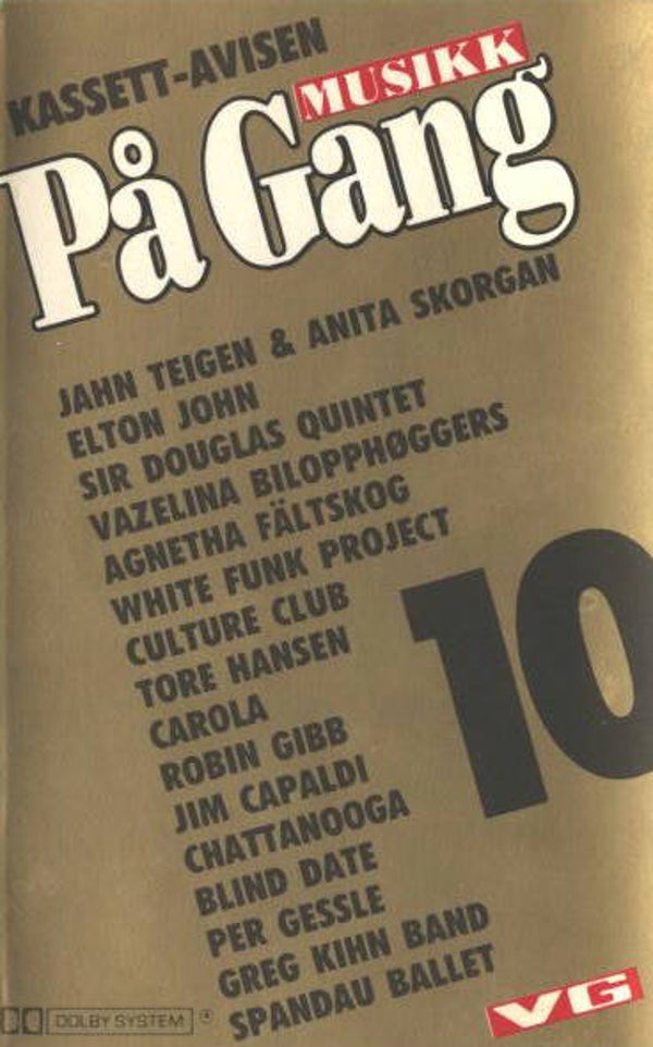 Diverse - Kassett-Avisen Musikk På Gang 10 (Kassett)
