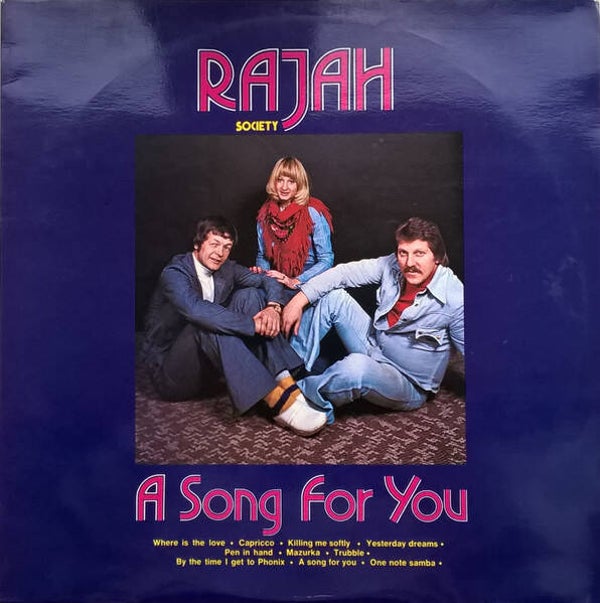Rajah Society – A Song For You (LP)