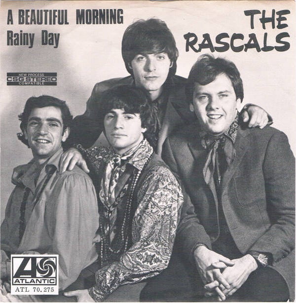 The Rascals ‎– A Beautiful Morning (7")