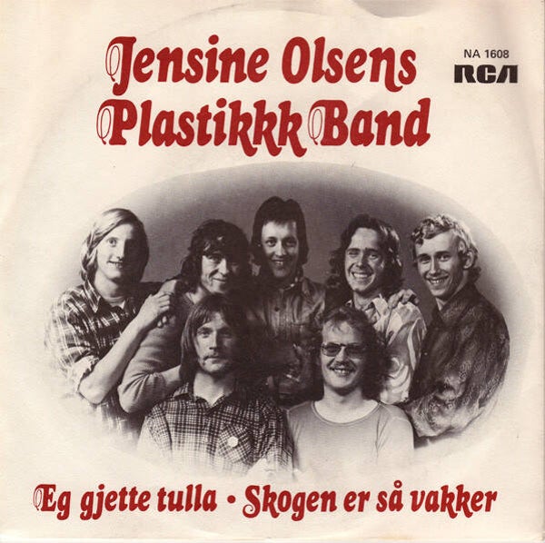Jensine Olsens Plastikkk Band ‎– Eg Gjette Tulla / Skogen Er Så Vakker (7")