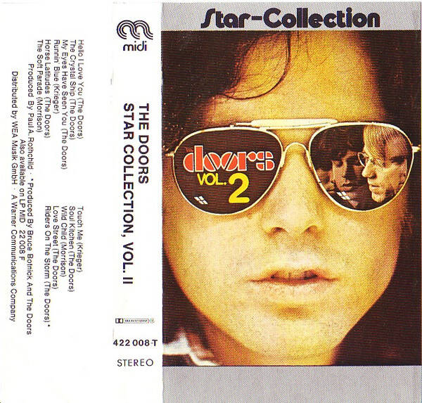 The Doors ‎– Star-Collection Vol.2 (Kassett)