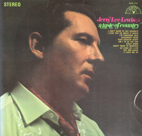 Jerry Lee Lewis – A Taste Of Country (LP)