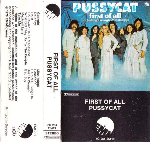 Pussycat – First Of All (Kassett)
