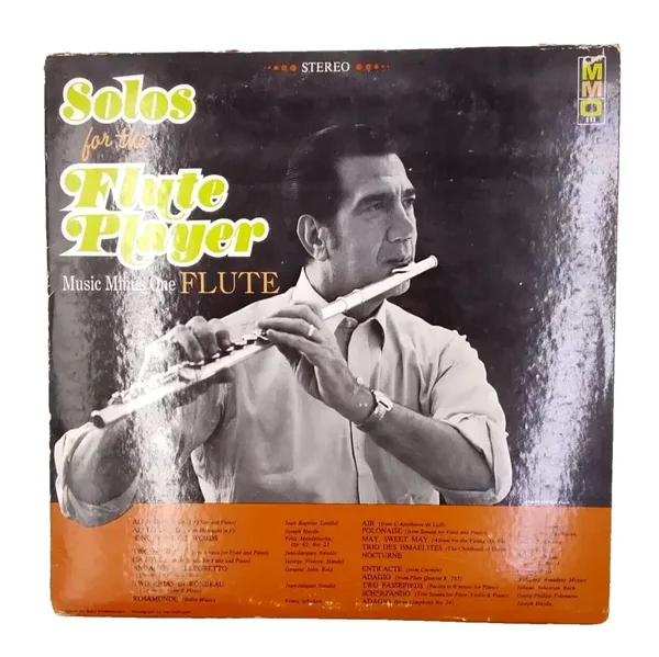 Diverse, Joseph Seiger – Solos For The Flute Player (LP)