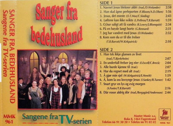 Sanger fra Bedehusland - Sangene fra TV-serien (Kassett)