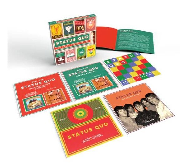 Status Quo - The Early Years (1966-69) (5 CD boks)