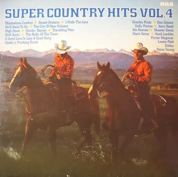 Diverse - Super Country Hits Vol. 4 (LP)